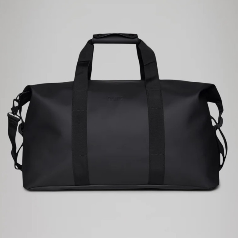 Rains Black Hilo weekend bag